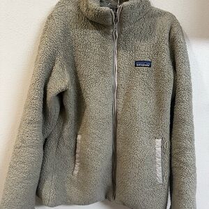 Patagonia Women's Los Gatos Full Zip Sherpa Teddy Fuzzy Jacket Size M